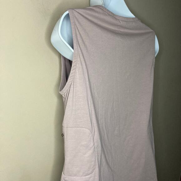 Bluffworks Threshold Cowl Neck Top Misty Mauve In Standard Fit Size S Small NWT - Picture 8 of 13